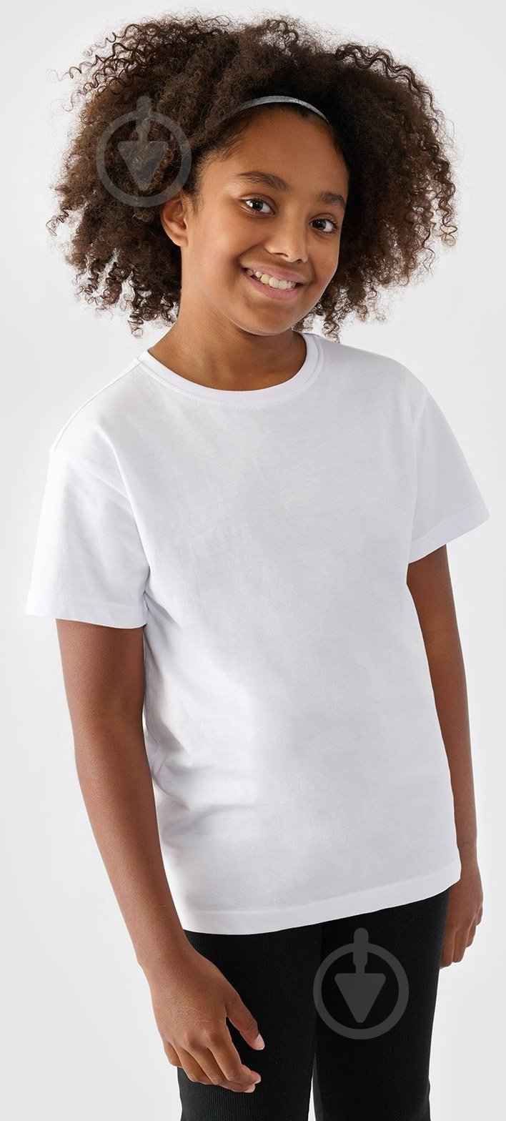 Футболка 4F TSHIRT F2332 р.140 белый - фото 4 Футболка 4F TSHIRT F2332 р.140 белый - фото 4