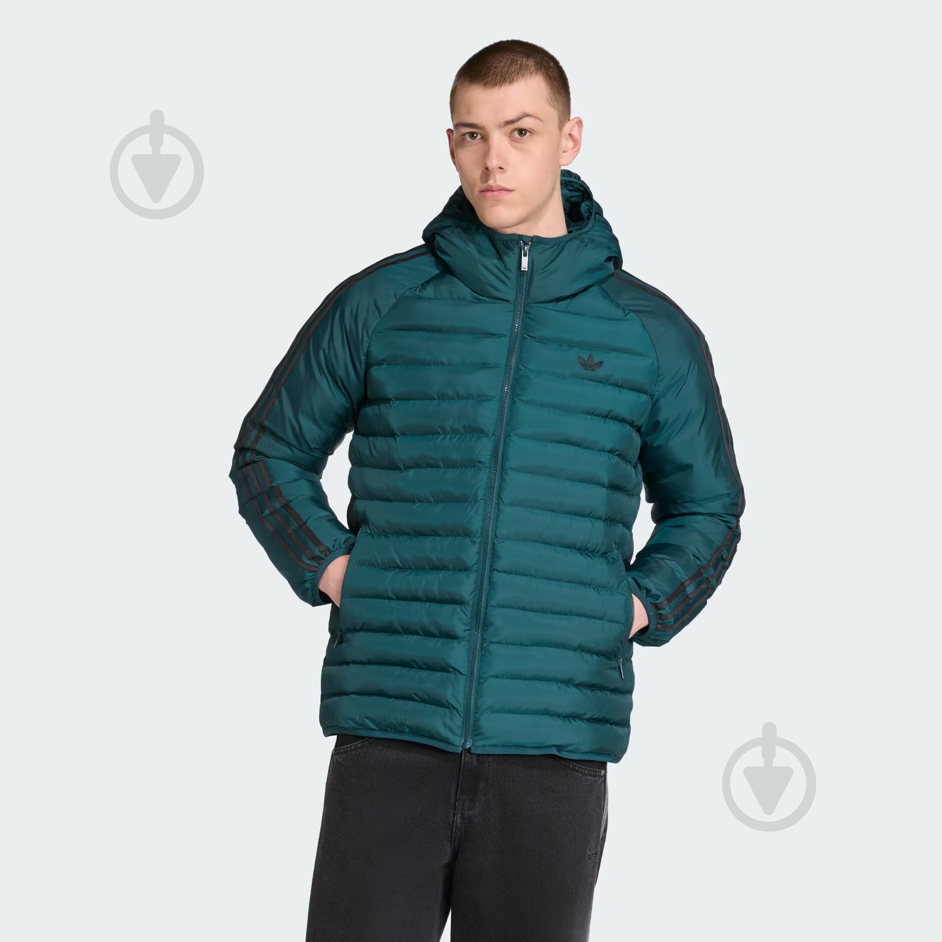 Куртка Adidas PAD HOODED JKT JX4116 р.S - фото 1 Куртка Adidas PAD HOODED JKT JX4116 р.S - фото 1