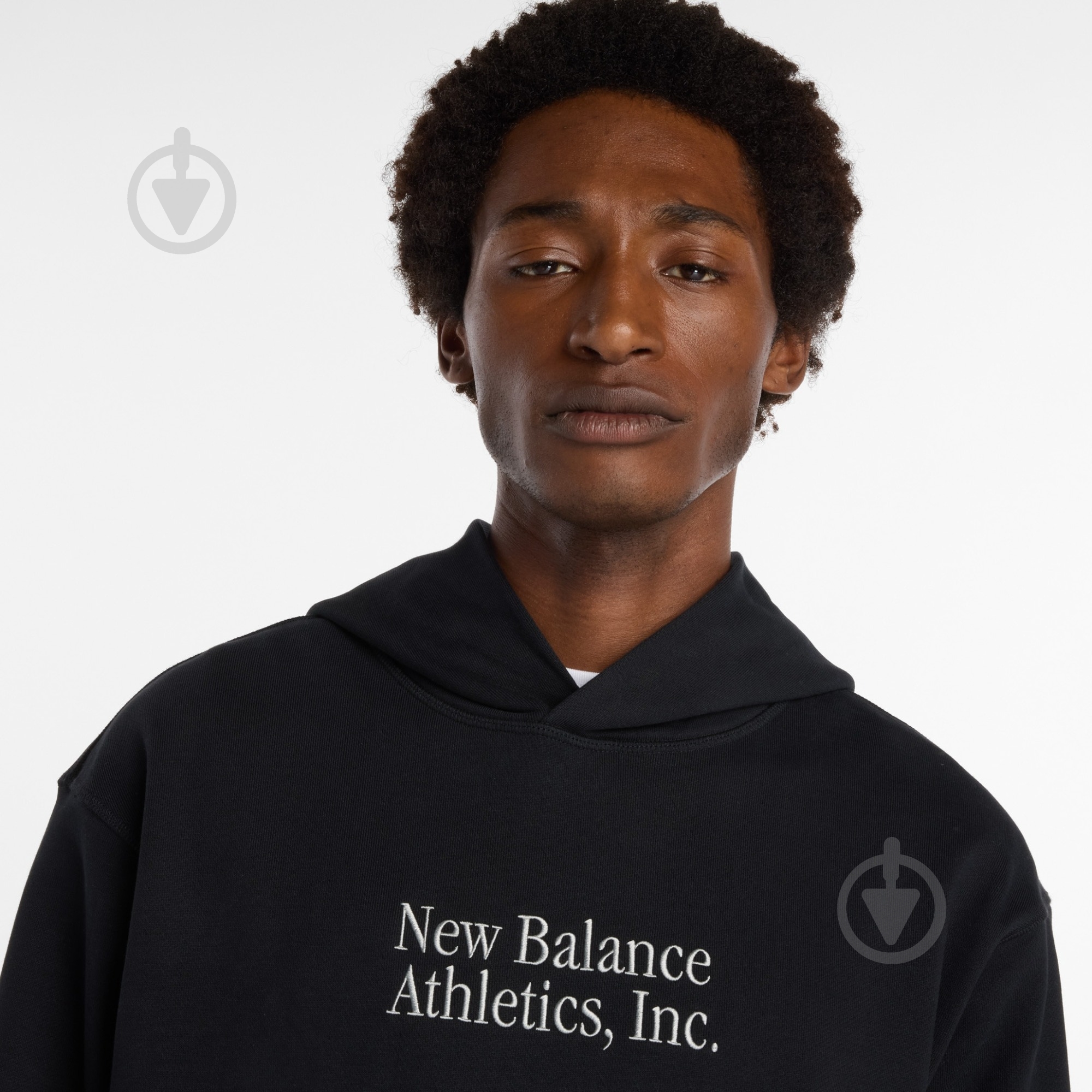 Худи New Balance MT53925BK р.XL черный - фото 4 Худи New Balance MT53925BK р.XL черный - фото 4