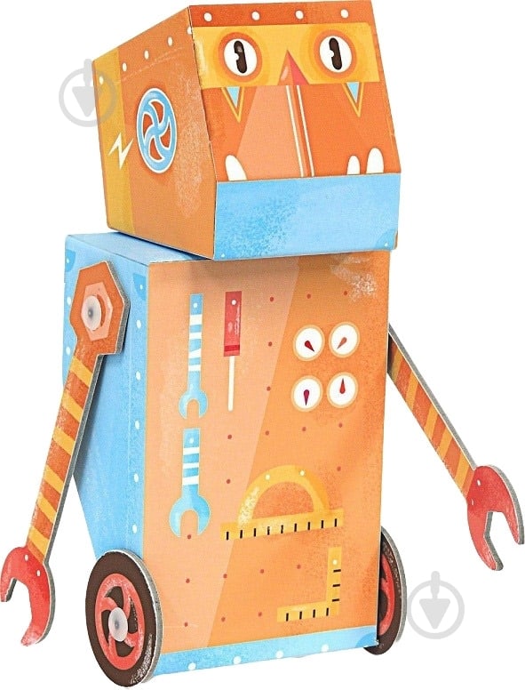 3D-конструктор Krooom Робот-строитель K-461 - фото 1 3D-конструктор Krooom Робот-строитель K-461 - фото 1