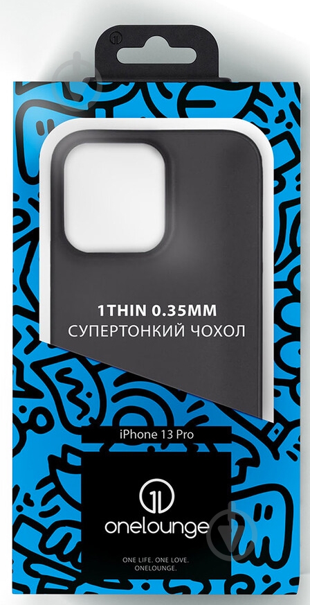 Чехол OneLounge 1Thin 0.35mm Black для Apple iPhone 13 Pro (14228) - фото 7