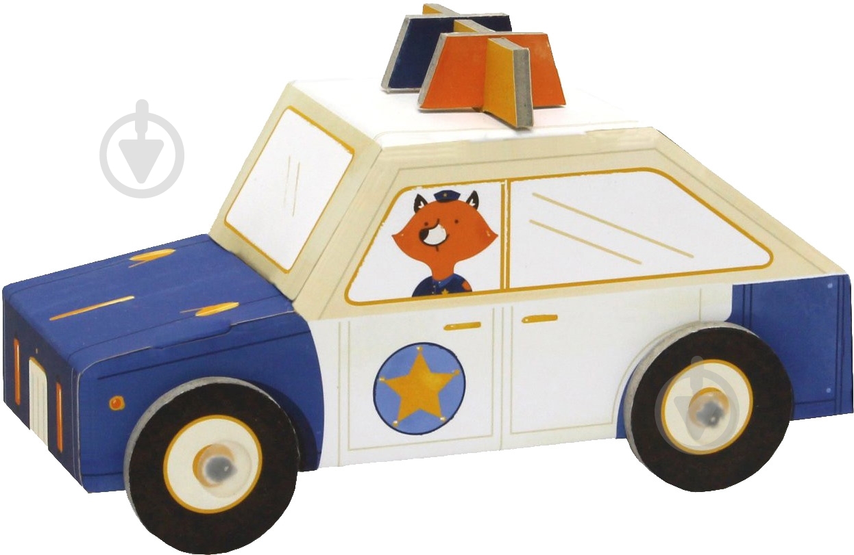 3D-конструктор Krooom Полицейская машина K-450 - фото 1