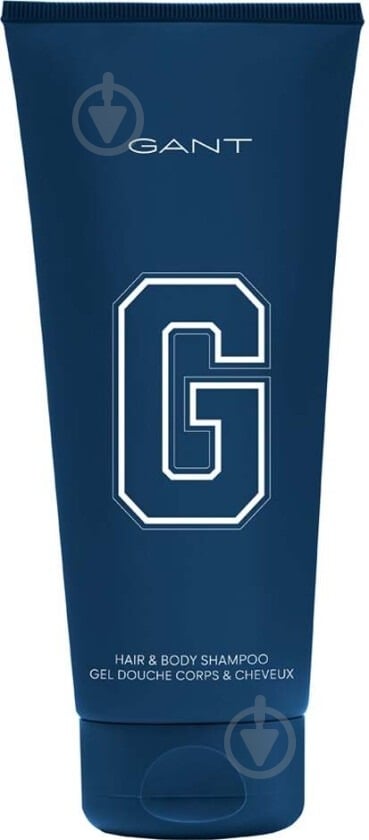 Гель-шампунь GANT 200 мл - фото 1 Гель-шампунь GANT 200 мл - фото 1