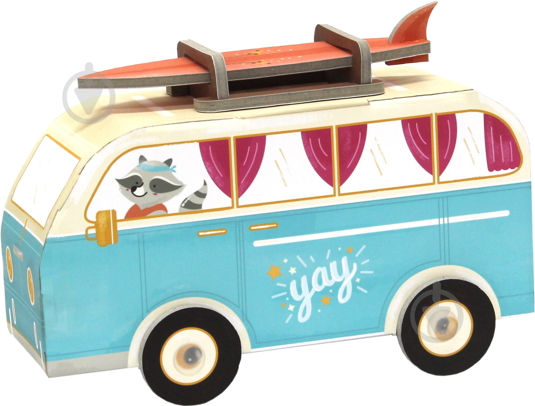 3D-конструктор Krooom Хіппі-вен K-452 - фото 1 3D-конструктор Krooom Хіппі-вен K-452 - фото 1