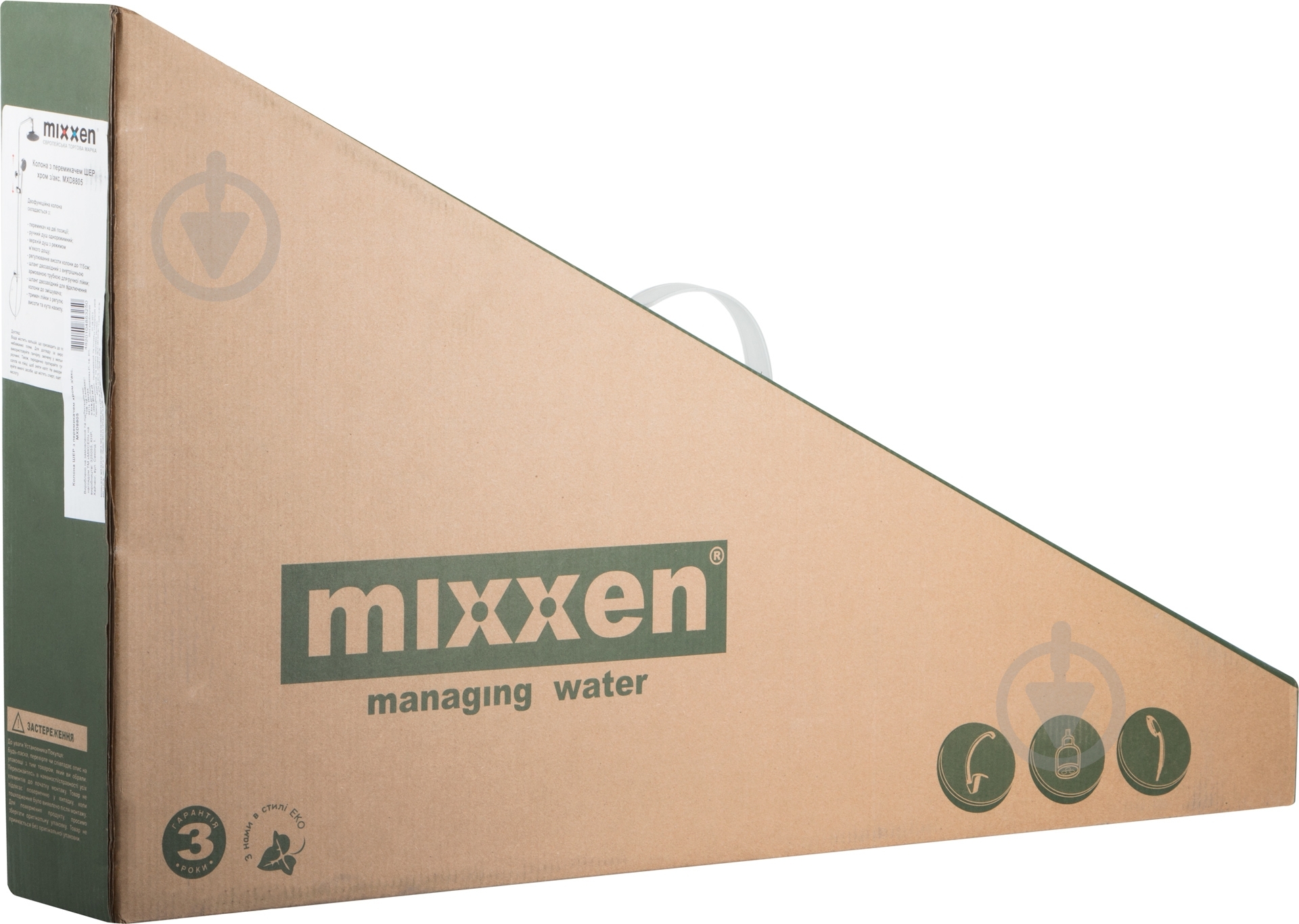 Душевая система Mixxen Шер MXD 8805 - фото 4 Душевая система Mixxen Шер MXD 8805 - фото 4