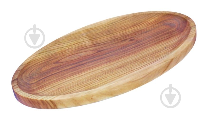 Доска Mazhura овальна 35x20 см вишня - фото 1 Доска Mazhura овальна 35x20 см вишня - фото 1