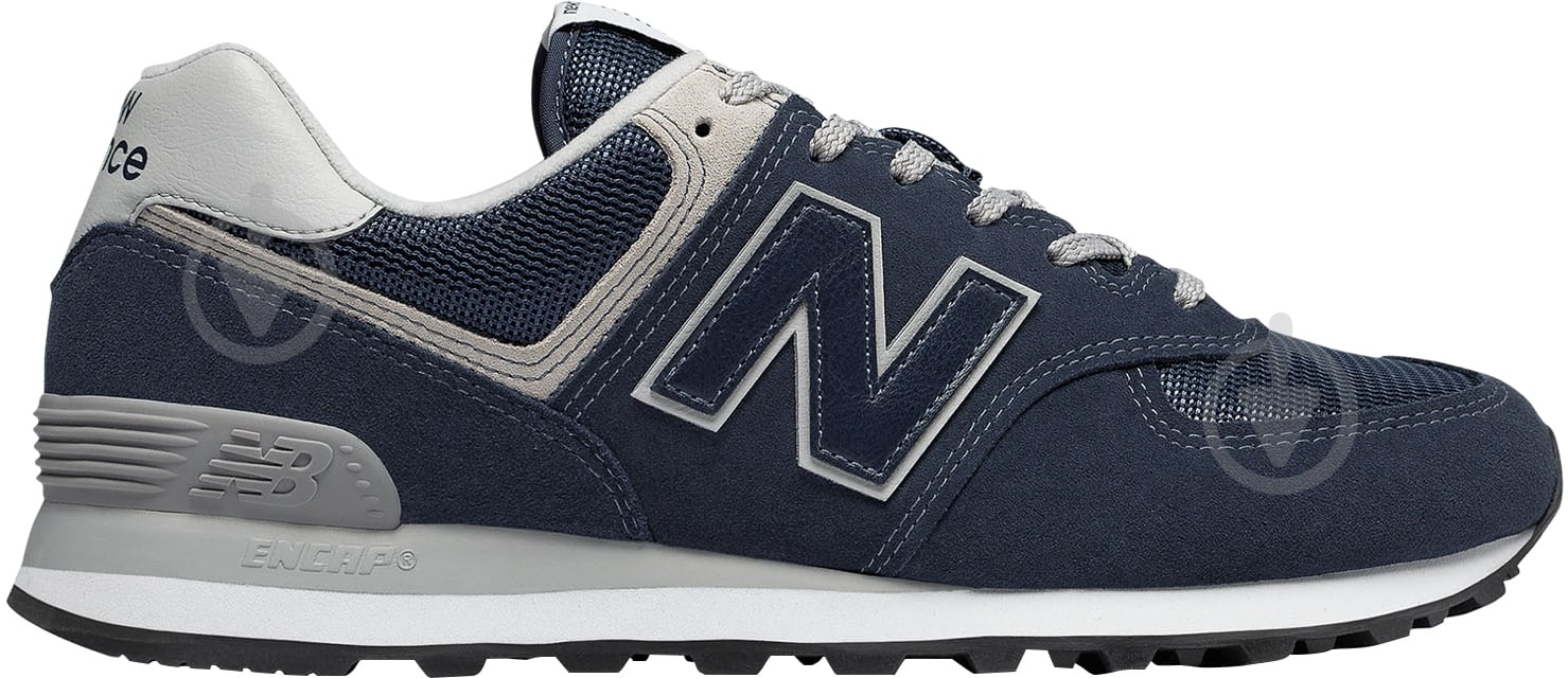Кроссовки мужские демисезонные New Balance ML574EGN р.42 синие - фото 1