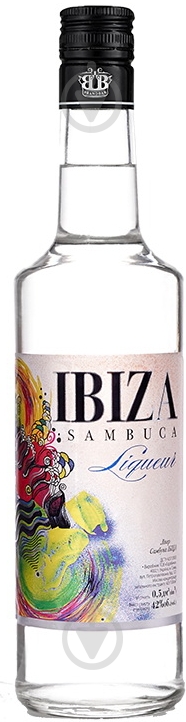 Ликер Brandbar Sambuca Ibiza 42% 0,5 л - фото 1