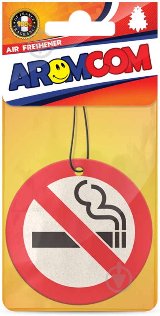 Ароматизатор підвісний  Aromcom No smoking персик - фото 1