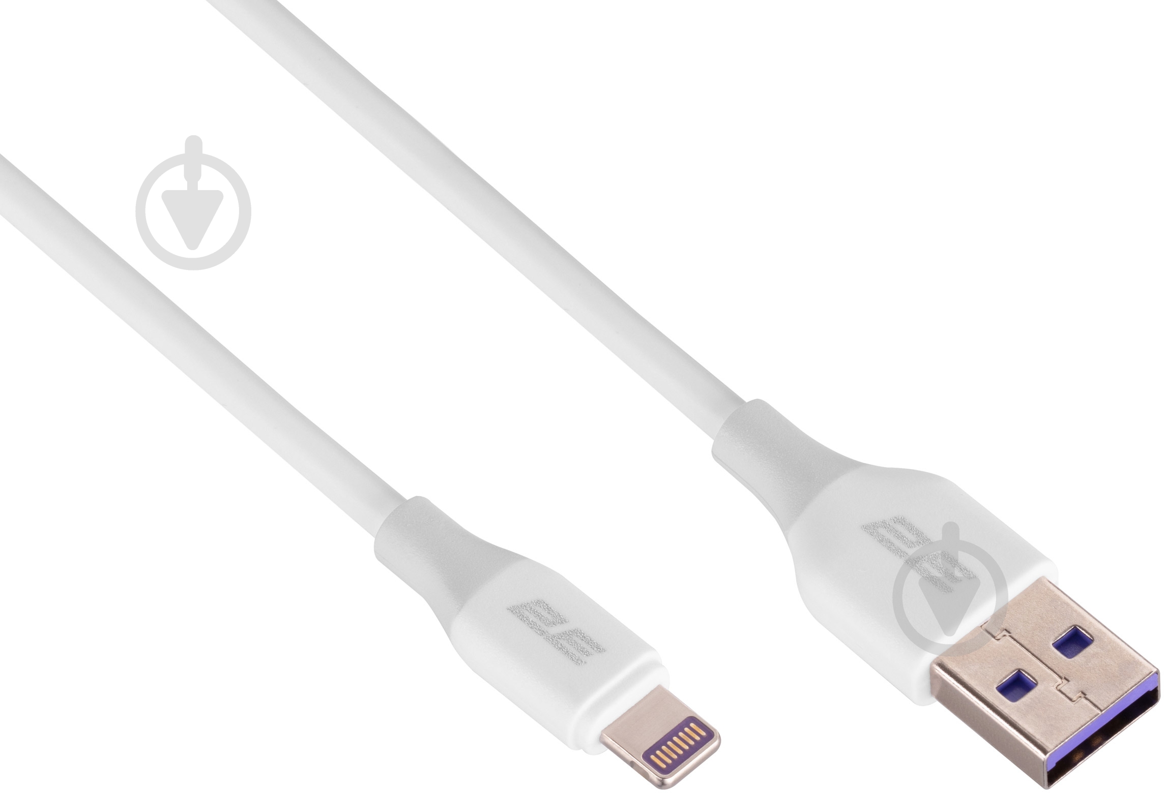 Кабель 2E USB - Lightning Glow 1 м білий (2E-CCAL-WH) - фото 2 Кабель 2E USB - Lightning Glow 1 м білий (2E-CCAL-WH) - фото 2