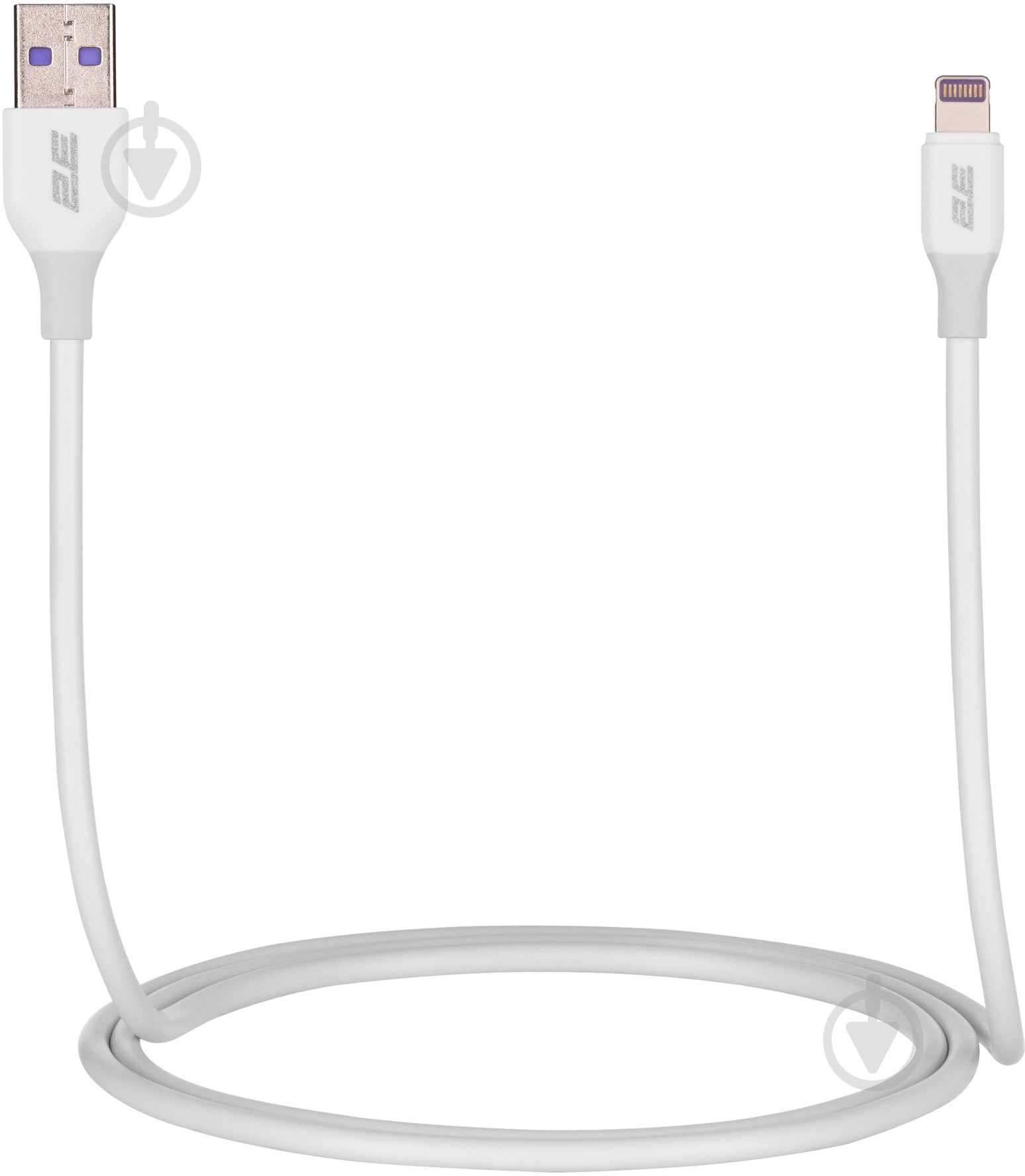 Кабель 2E USB - Lightning Glow 1 м білий (2E-CCAL-WH) - фото 3 Кабель 2E USB - Lightning Glow 1 м білий (2E-CCAL-WH) - фото 3