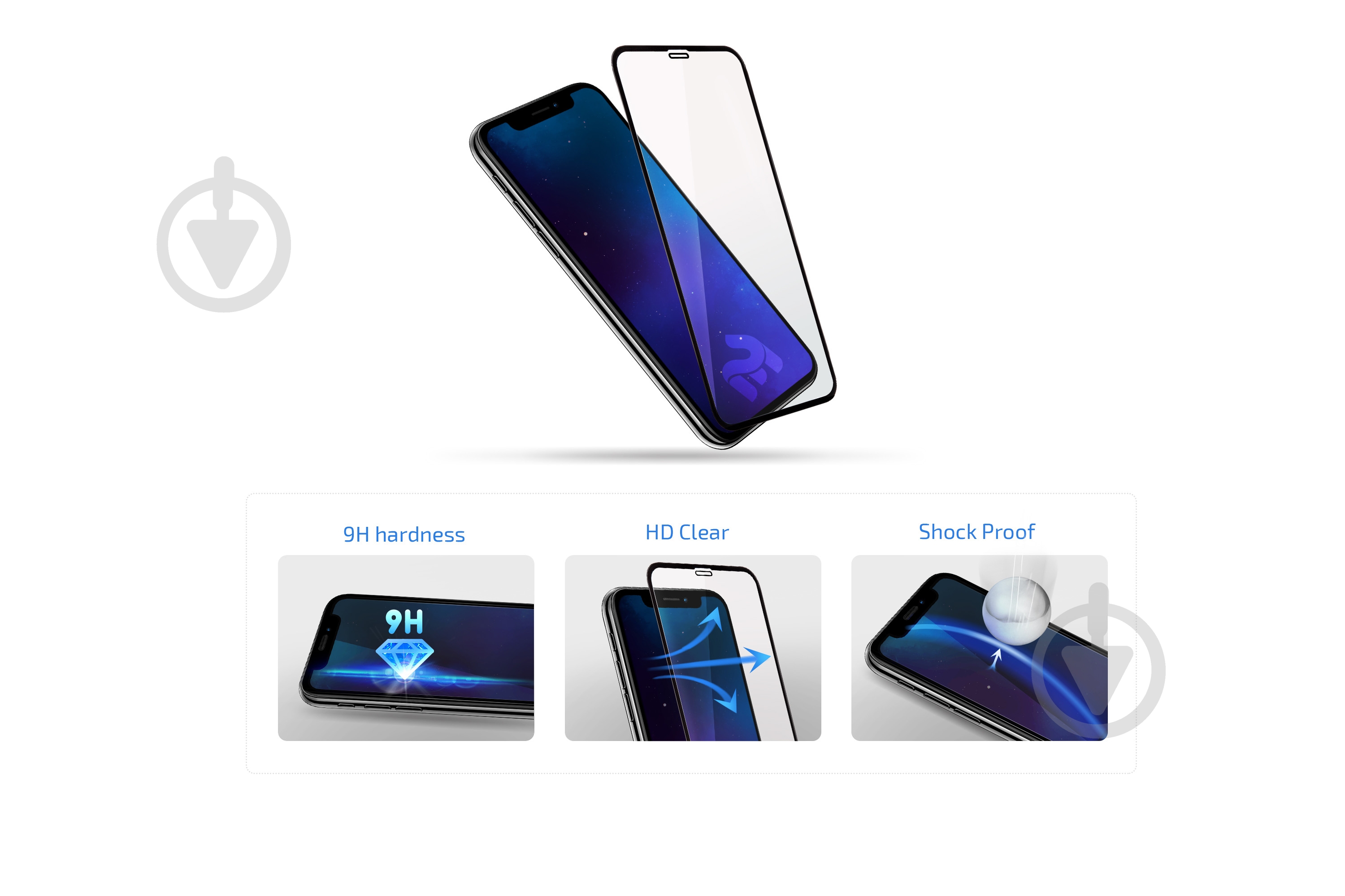 Захисна плівка 2E для TECNO Spark 9pro(KH7n), 2.5D FCFG (2E-TC-SP9P-SMFCFG-BB) - фото 6 Захисна плівка 2E для TECNO Spark 9pro(KH7n), 2.5D FCFG (2E-TC-SP9P-SMFCFG-BB) - фото 6