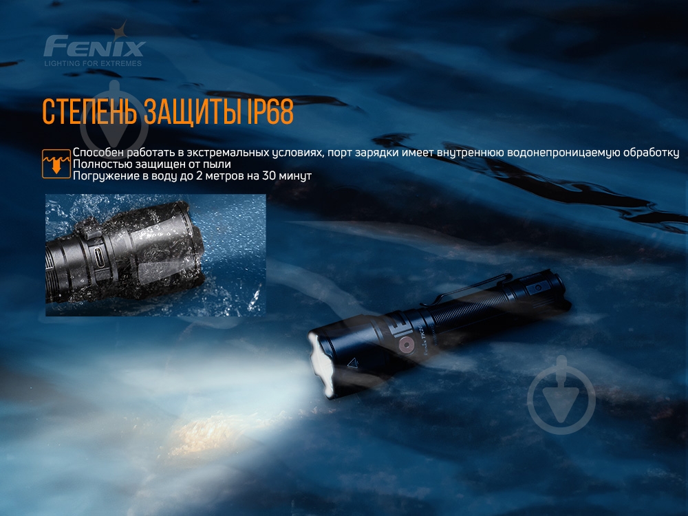 Фонарик Fenix TK26R ручной тактический, 1500лм - фото 15
