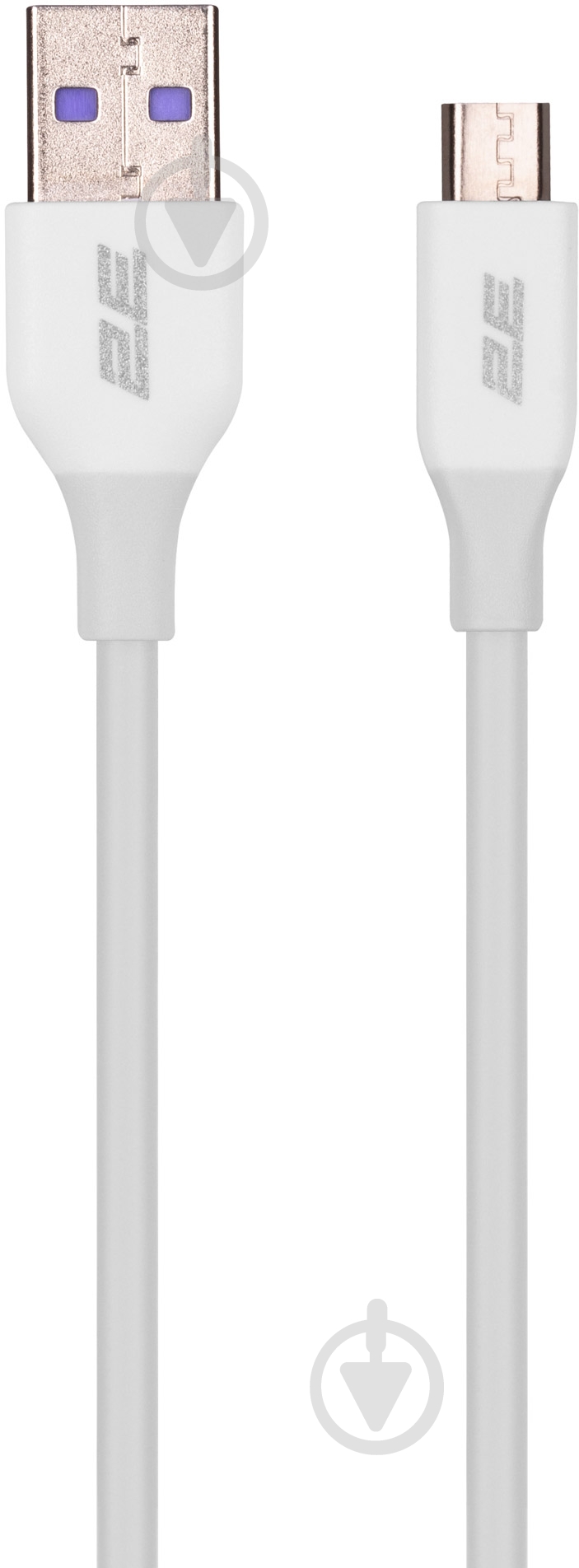Кабель 2E USB — microUSB Glow 1 м белый (2E-CCAM-WH) - фото 1 Кабель 2E USB — microUSB Glow 1 м белый (2E-CCAM-WH) - фото 1