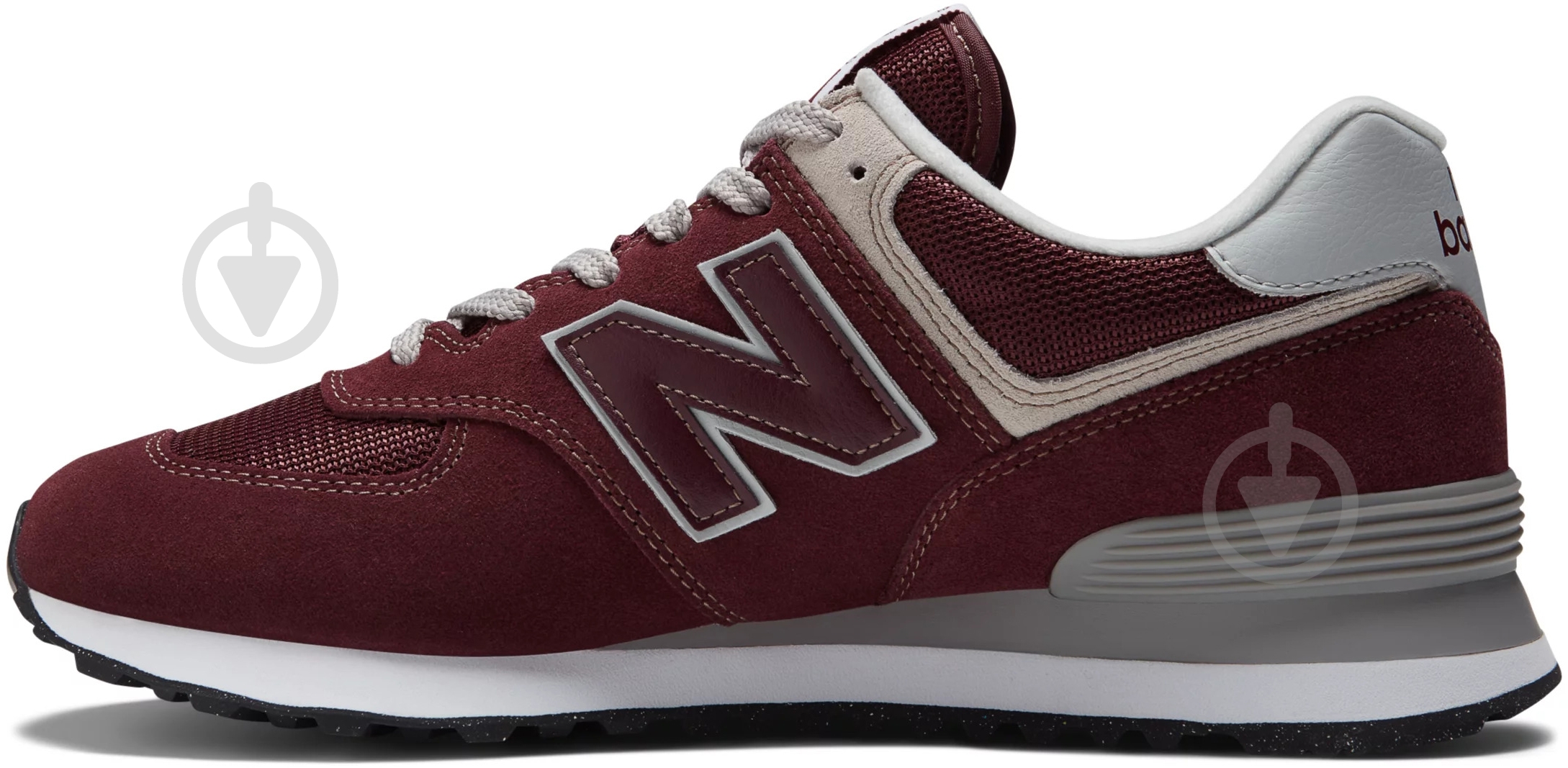 Кроссовки мужские демисезонные New Balance ML574EVM р.41,5 бордовые - фото 2