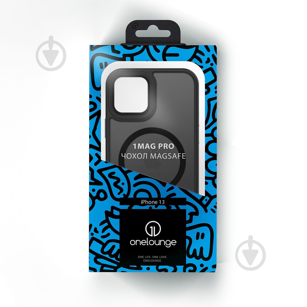 Чехол OneLounge 1Mag Pro MagSafe для Apple iPhone 13 (14224) black - фото 3 Чехол OneLounge 1Mag Pro MagSafe для Apple iPhone 13 (14224) black - фото 3