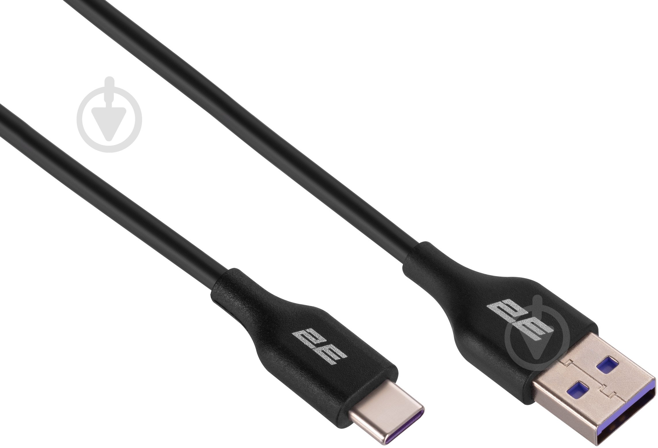 Кабель 2E USB — Type-C Glow 1 м черный (2E-CCAC-BL) - фото 2 Кабель 2E USB — Type-C Glow 1 м черный (2E-CCAC-BL) - фото 2