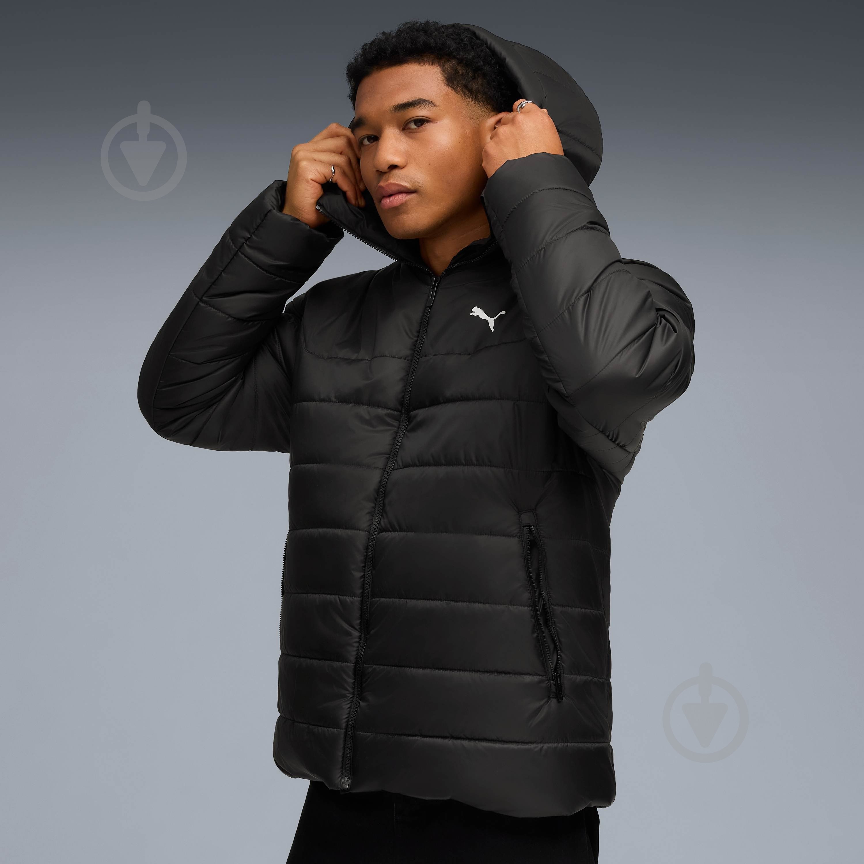 Куртка Puma ESS HOODED PADDED JACKET 68521101 р.XL - фото 1