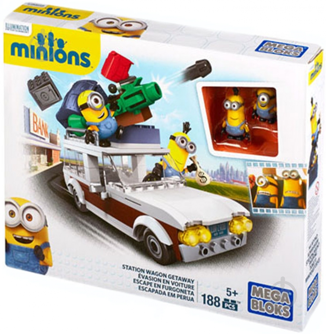 Конструктор Mega Bloks Фургон миньонов CNF56 CNF56 - фото 7