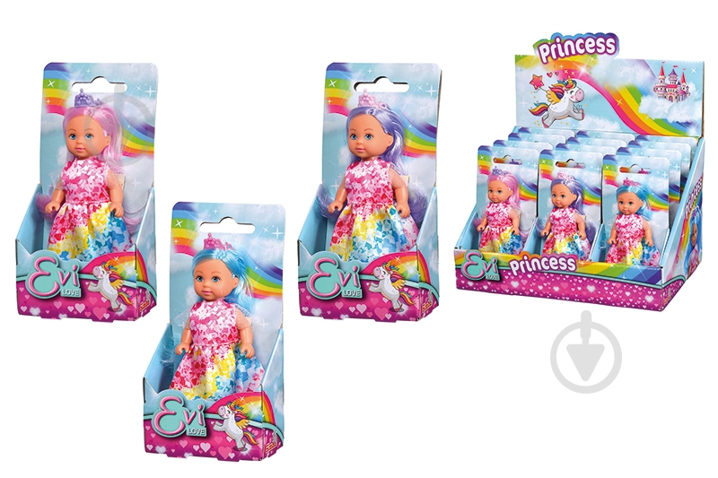 Лялька Simba Еві Принцеса Веселка 5733634 - фото 1