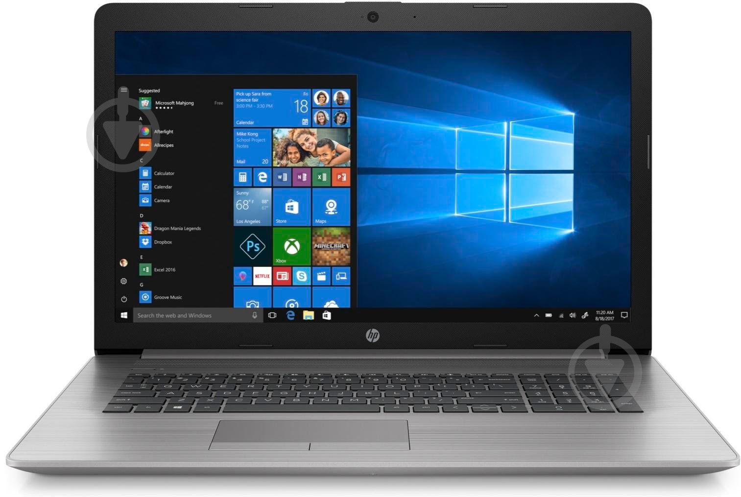 Ноутбук HP 470 G7 17,3" (2D271ES) grey - фото 1 Ноутбук HP 470 G7 17,3" (2D271ES) grey - фото 1
