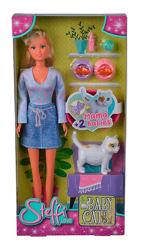 Ляльковий набір Simba Штеффі Вагітна кішка 5733651 - фото 1