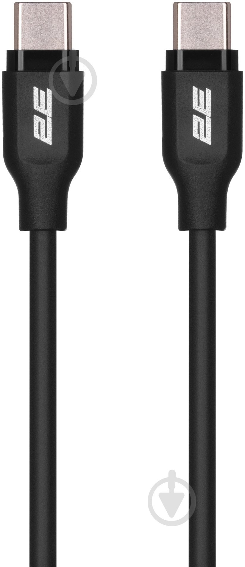 Кабель 2E USB-C — USB-C Glow 60W 1 м чорний (2E-CCCC-BL) - фото 1 Кабель 2E USB-C — USB-C Glow 60W 1 м чорний (2E-CCCC-BL) - фото 1