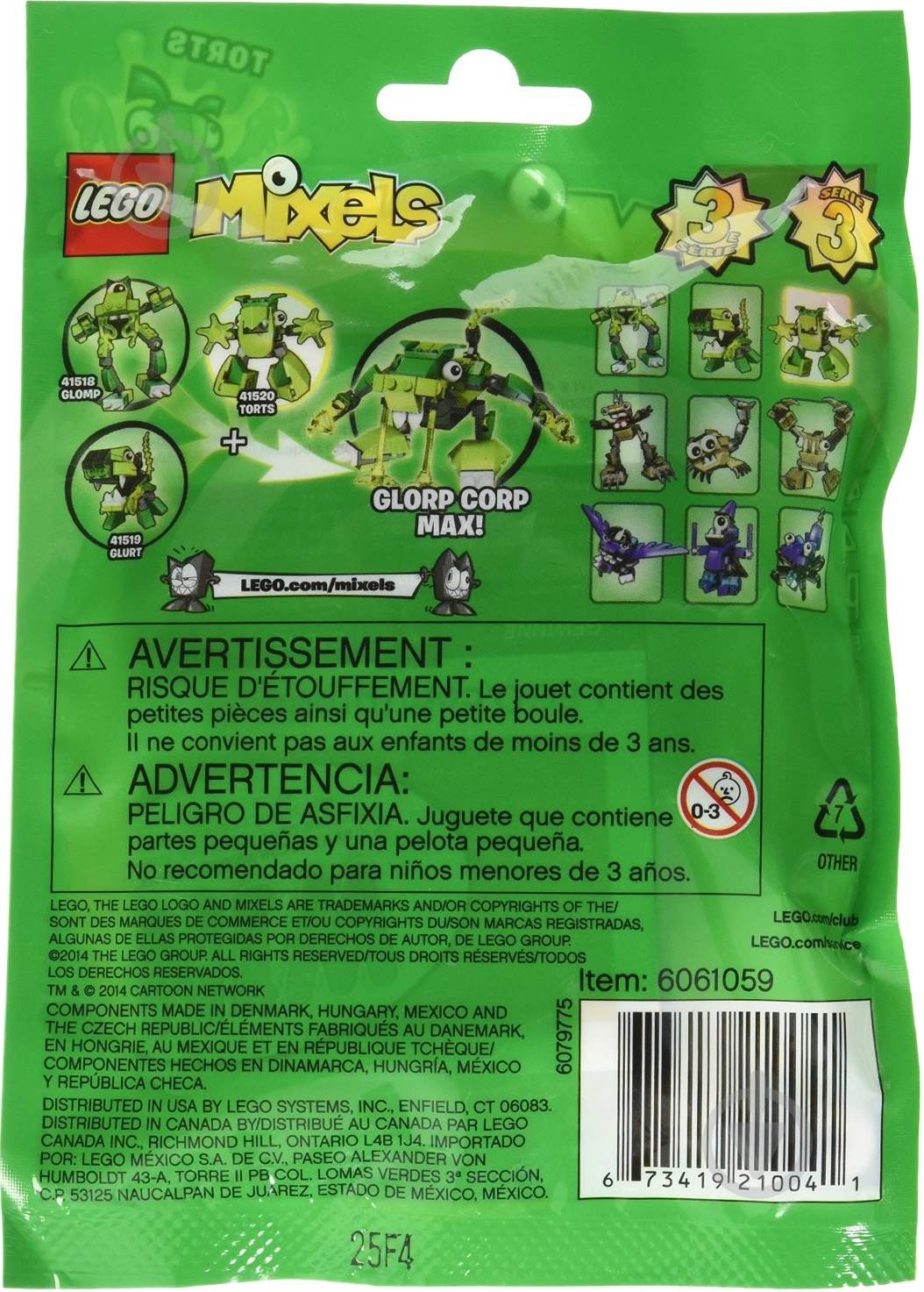 Конструктор LEGO Mixels Тортс 41520 - фото 3