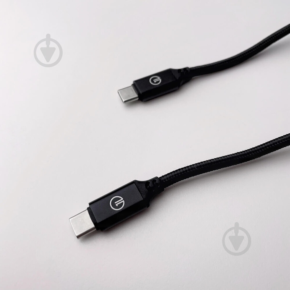 Кабель OneLounge 1Power USB-C to USB-C 100W 2 м black (14124) - фото 4