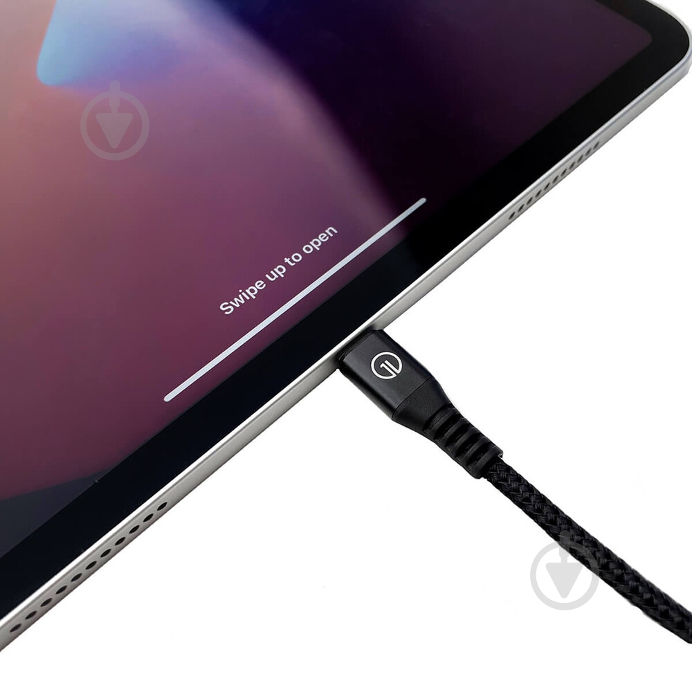Кабель OneLounge 1Power USB-C to USB-C 100W 2 м black (14124) - фото 2