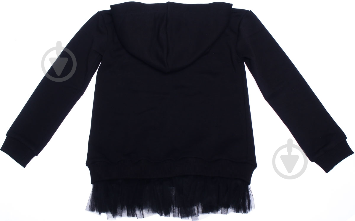 Туника для девочки Sasha р.158 черный 4493 - фото 4