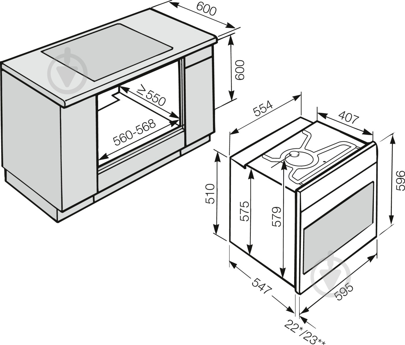 Духова шафа Miele H6461B RU OBSW 22646122RU - фото 4