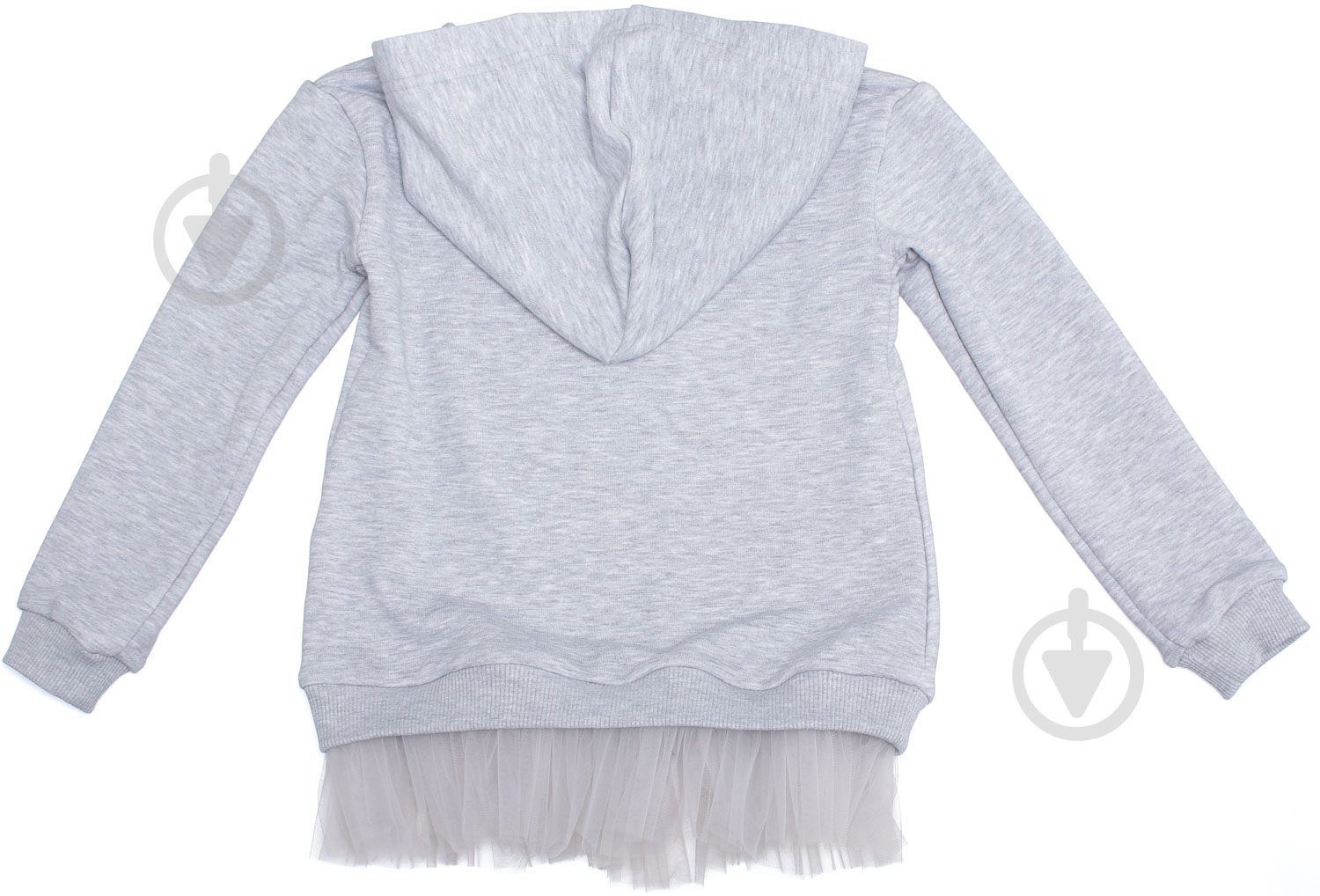 Туніка для дівчинки Sasha р.134 сірий 4493/1 - фото 3