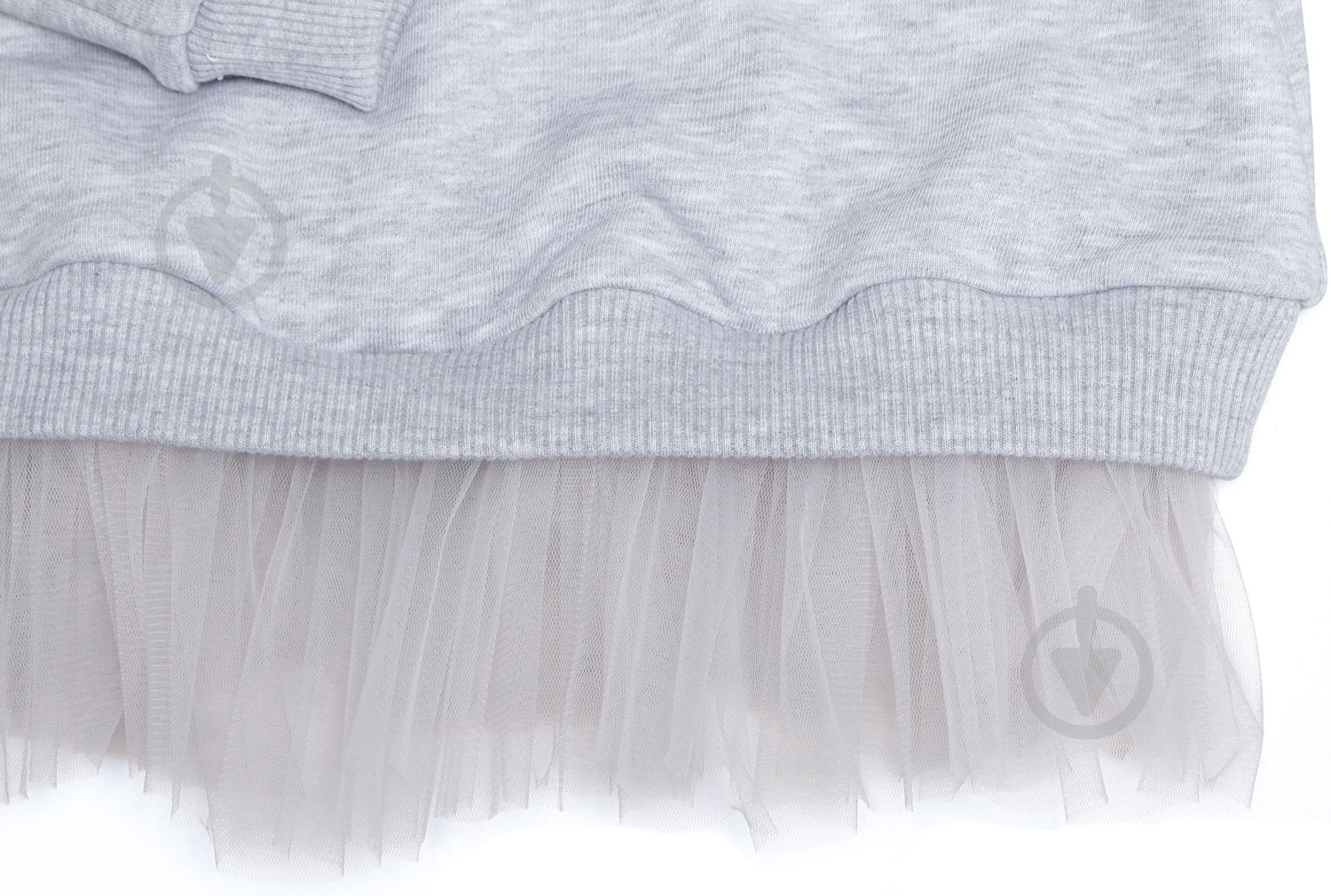 Туніка для дівчинки Sasha р.134 сірий 4493/1 - фото 5