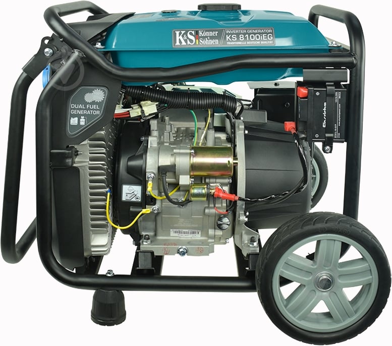 Генератор комбінований Konner&Sohnen 7,2 кВт / 8 кВт 230 В KS 8100i E G - фото 6