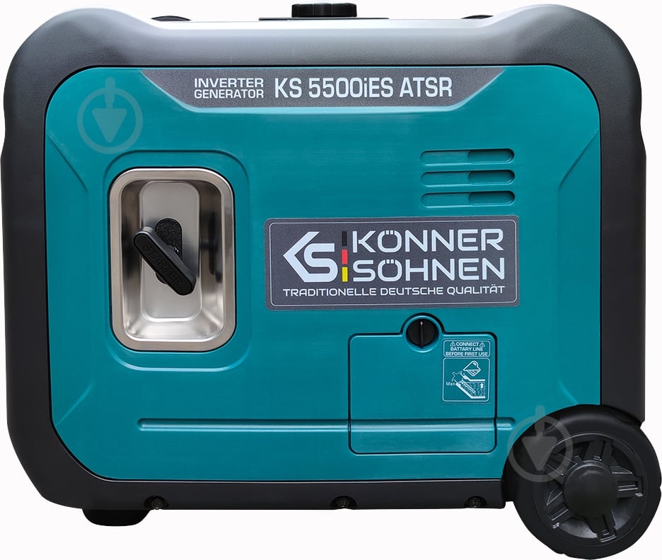 Генератор бензиновый Konner&Sohnen 5 кВт / 5,5 кВт 220 В KS 5500iE S ATSR - фото 6