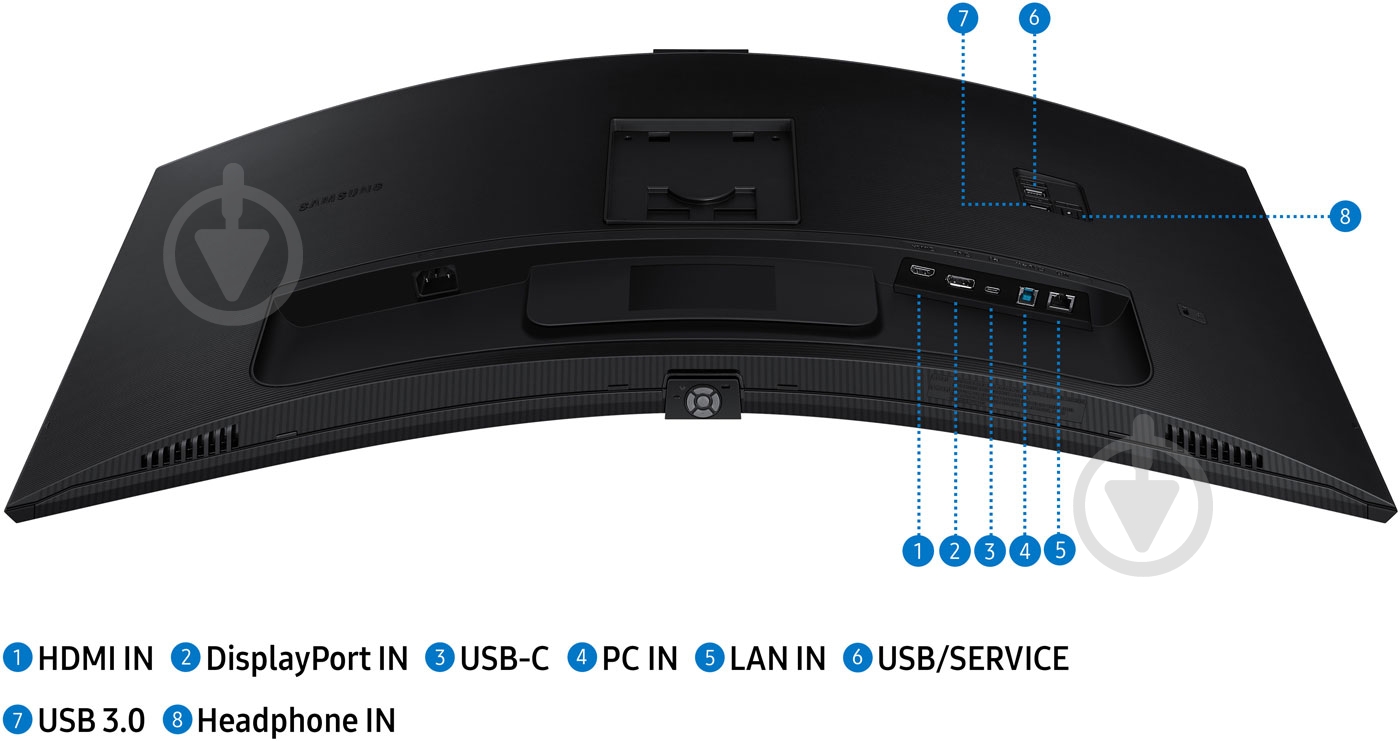 Монитор Samsung ViewFinity S6 34" (LS34C650VAIXCI) - фото 18