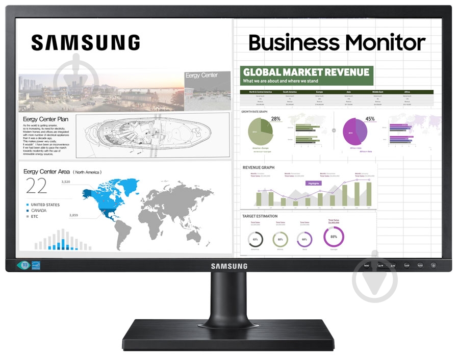 Монітор Samsung S24E650PL 23,6" (LS24E65UPLX/CI) - фото 1 Монітор Samsung S24E650PL 23,6" (LS24E65UPLX/CI) - фото 1