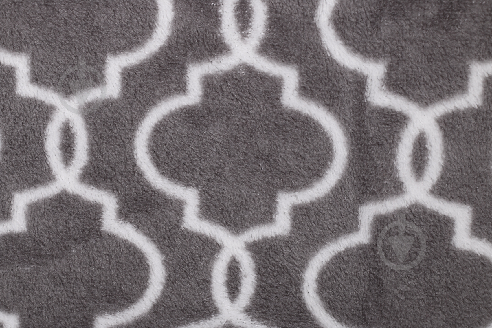 Плед Геометрия 200x220 см серый UP! (Underprice) - фото 2