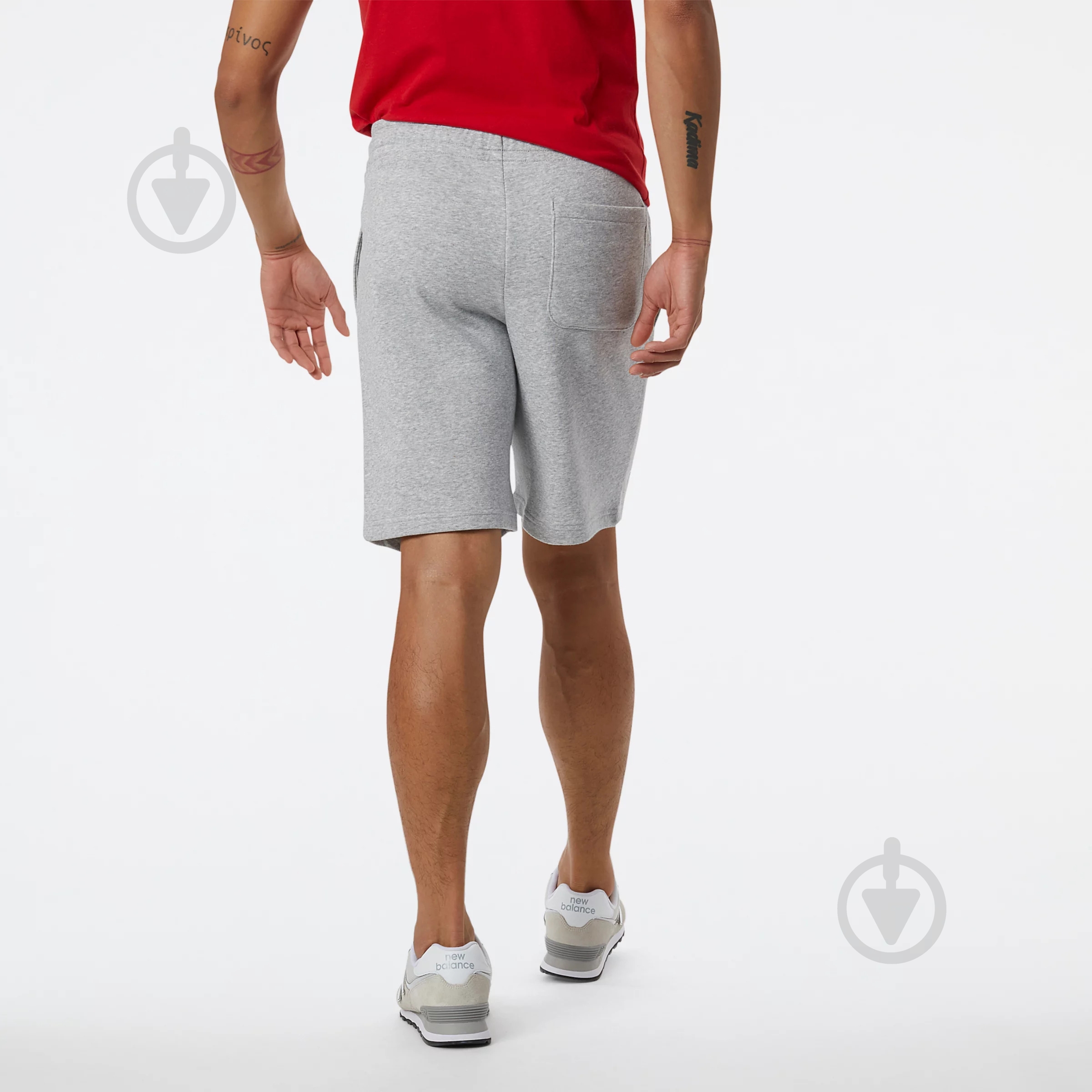 Шорты New Balance MS21503AG р. S серый - фото 3 Шорты New Balance MS21503AG р. S серый - фото 3