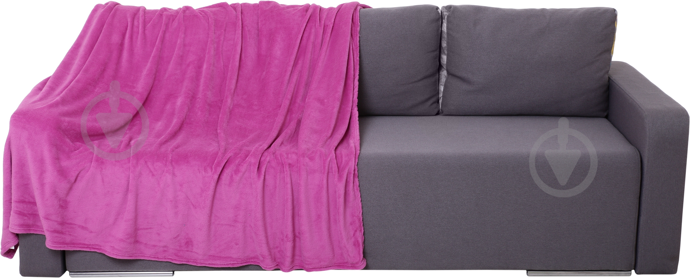 Плед 160x200 см лиловый Underprice - фото 1 Плед 160x200 см лиловый Underprice - фото 1