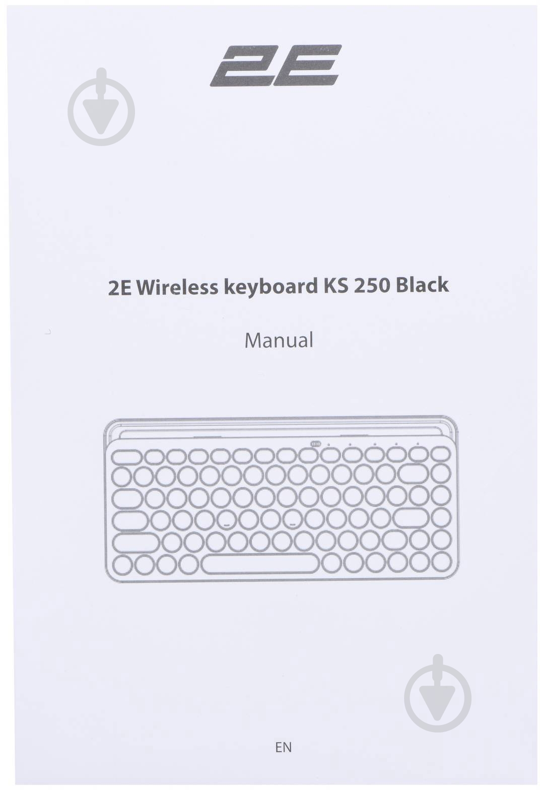 Клавіатура 2E (2E-KS250WBK) black - фото 9