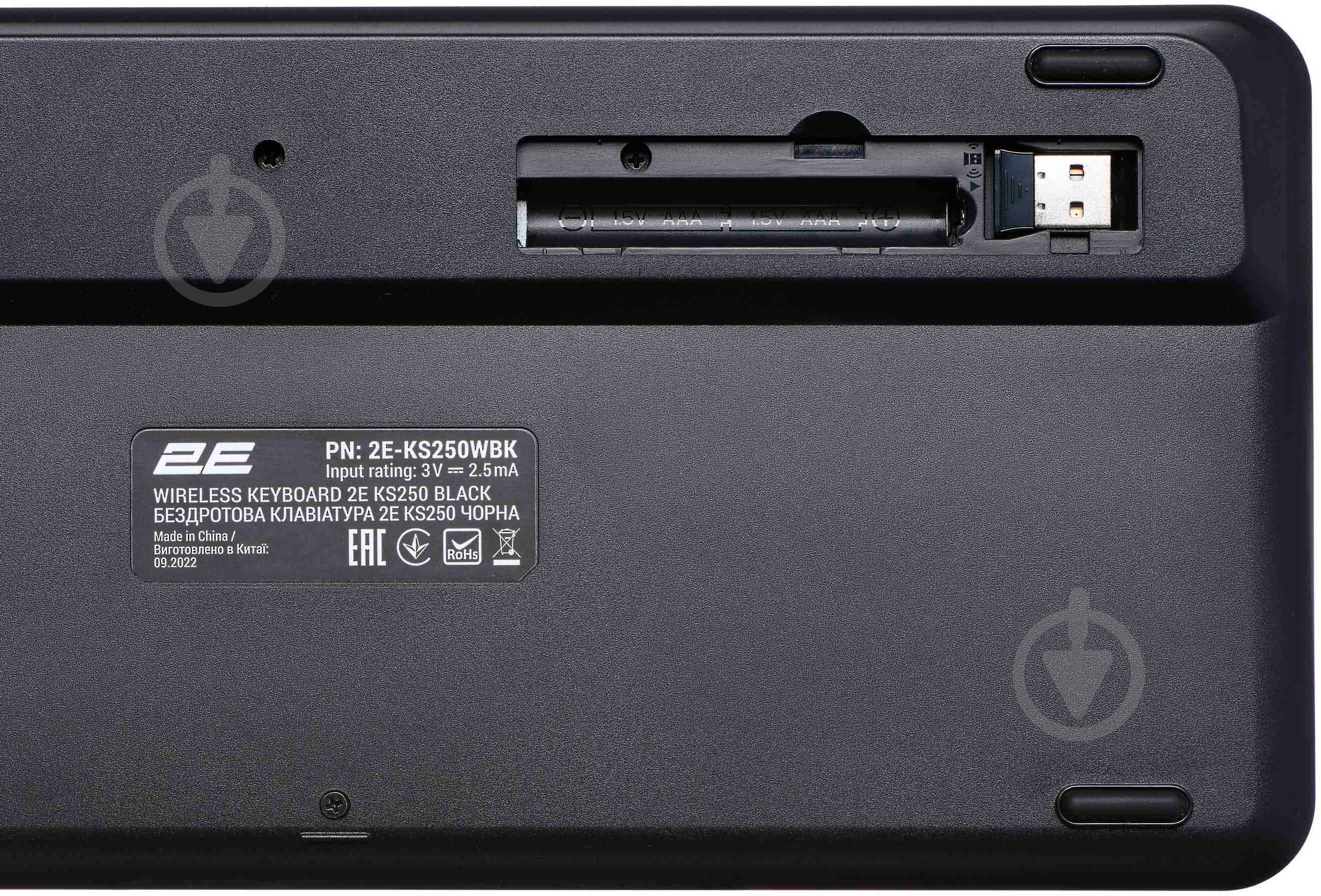 Клавіатура 2E (2E-KS250WBK) black - фото 7