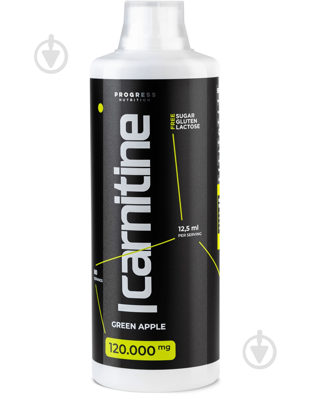 Карнитин Progress Nutrition L-CARNITINE LIQUID 120.000 1000 мл - фото 1