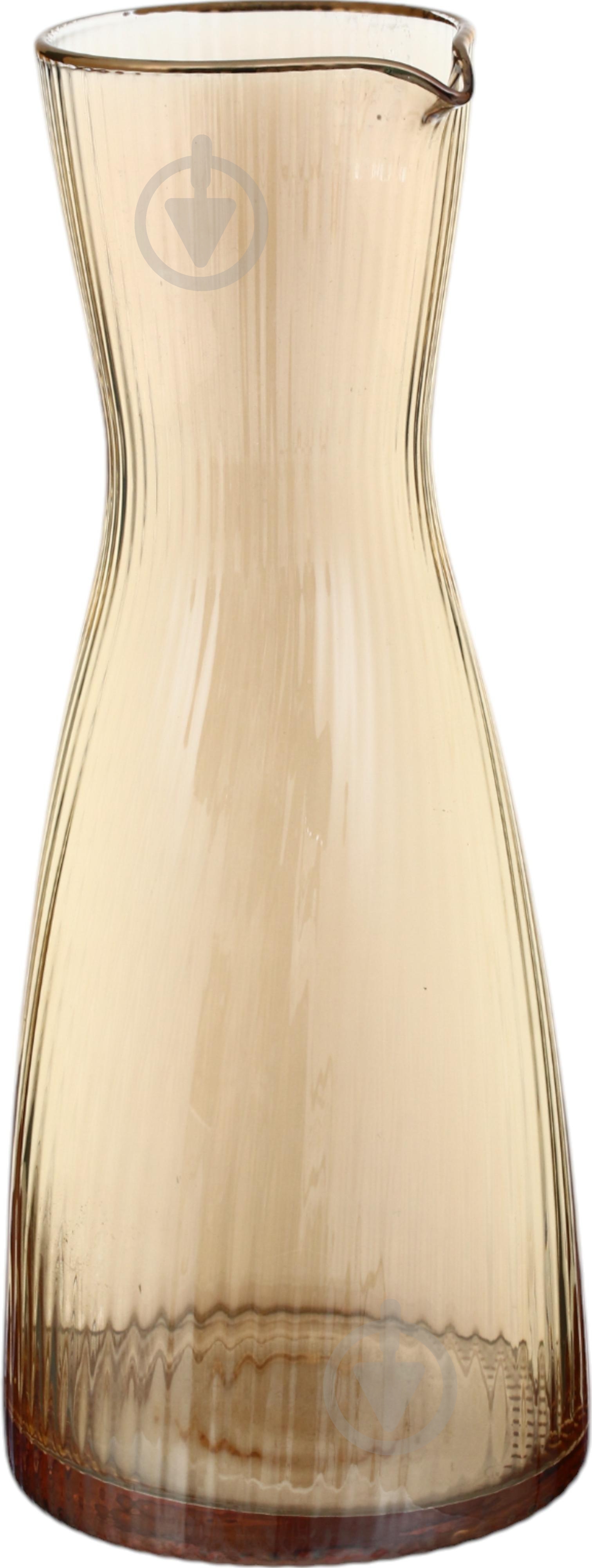 Графин Fiora Gold Sun 1 л стекло - фото 1