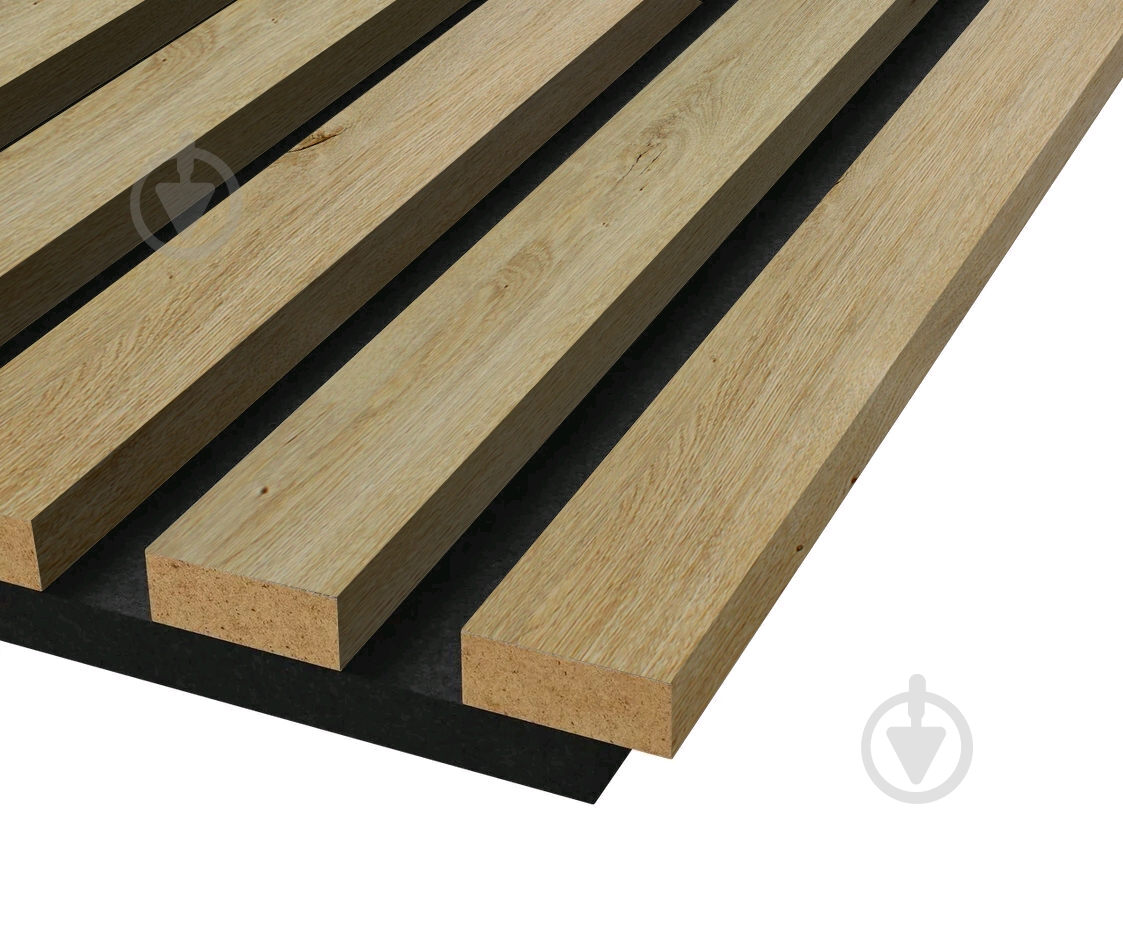 Реечная панель акустическая FD 2750х290х18 мм дуб галицкий - фото 2