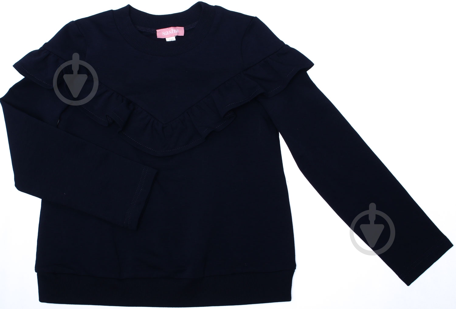 Реглан для девочки Sasha р.146 синий 4394/1 - фото 1 Реглан для девочки Sasha р.146 синий 4394/1 - фото 1