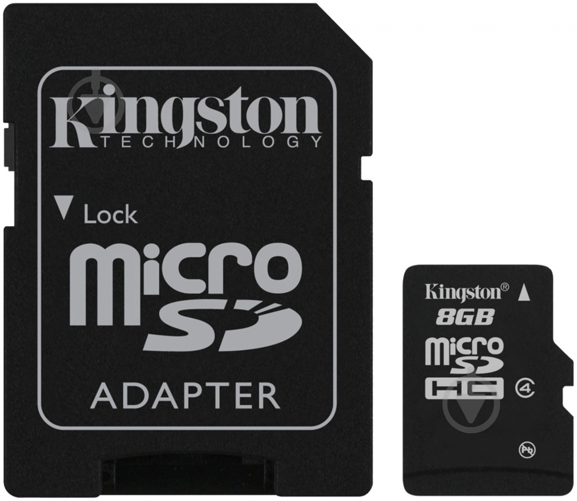 Карта пам'яті Kingston microSDHC 8GB Class 4 (SDC4/8GB) - фото 1 Карта пам'яті Kingston microSDHC 8GB Class 4 (SDC4/8GB) - фото 1