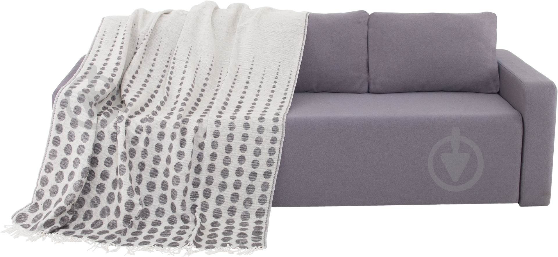 Плед Дождик 140x205 см серый Ярослав - фото 1 Плед Дождик 140x205 см серый Ярослав - фото 1