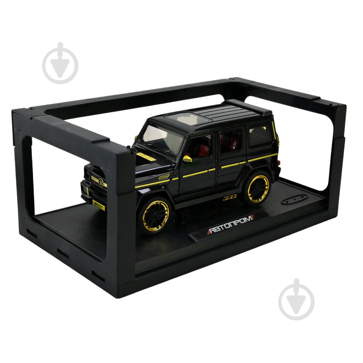 Машинка Автопром 1:24 черная AP7719 - фото 4 Машинка Автопром 1:24 черная AP7719 - фото 4